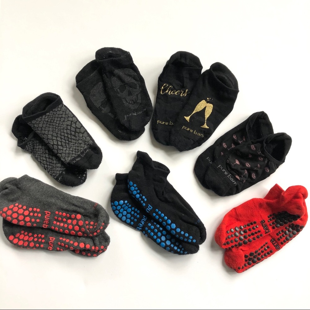 Lot of Pure Barre sticky socks